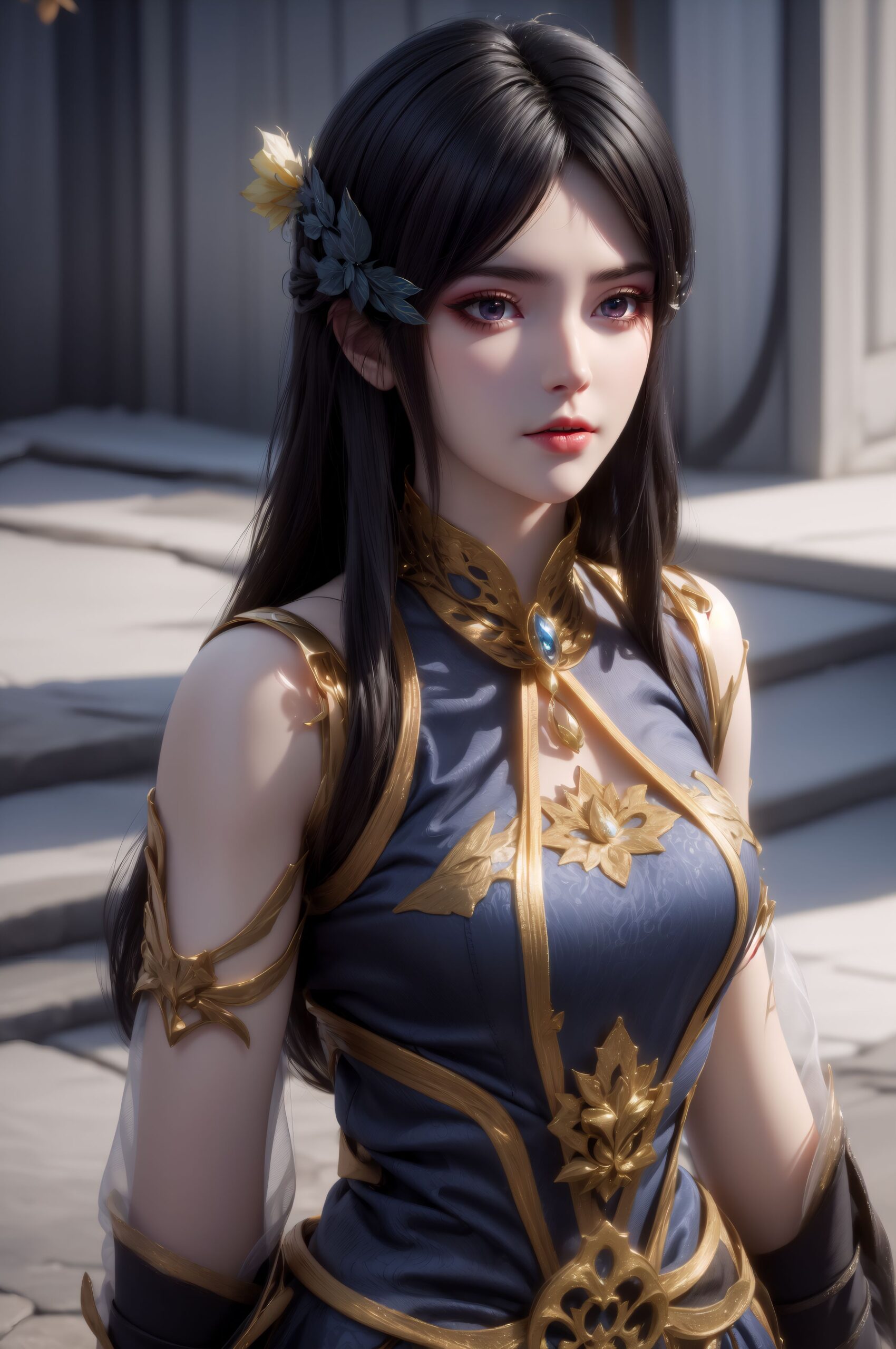 图片[3]-斗破苍穹-柳菲（二期）-Ai国漫绘画