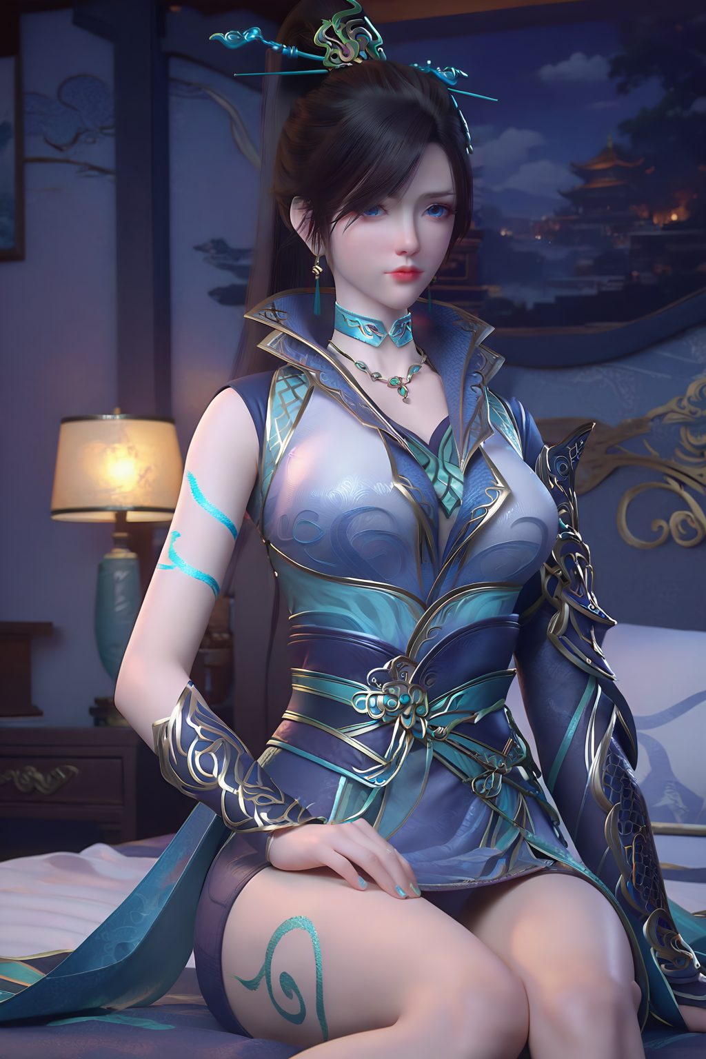 图片[2]-斗破苍穹-青鳞（四期）-Ai国漫绘画