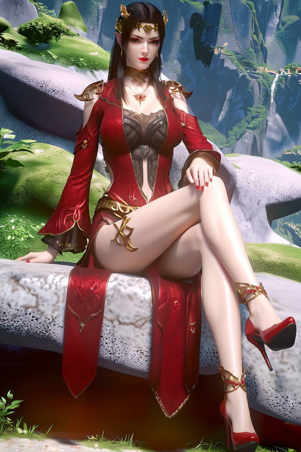 斗破苍穹-美杜莎(九期)-Ai国漫绘画