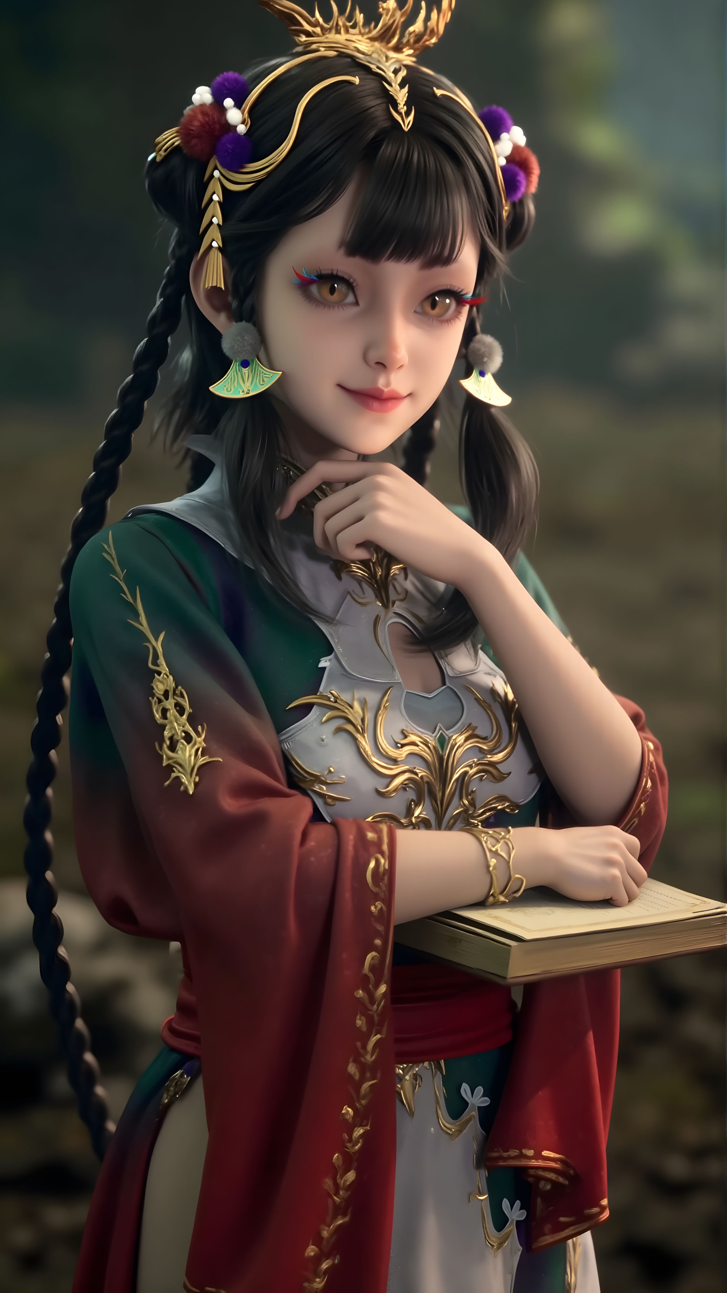 牧神记-仙清儿-Ai国漫绘画
