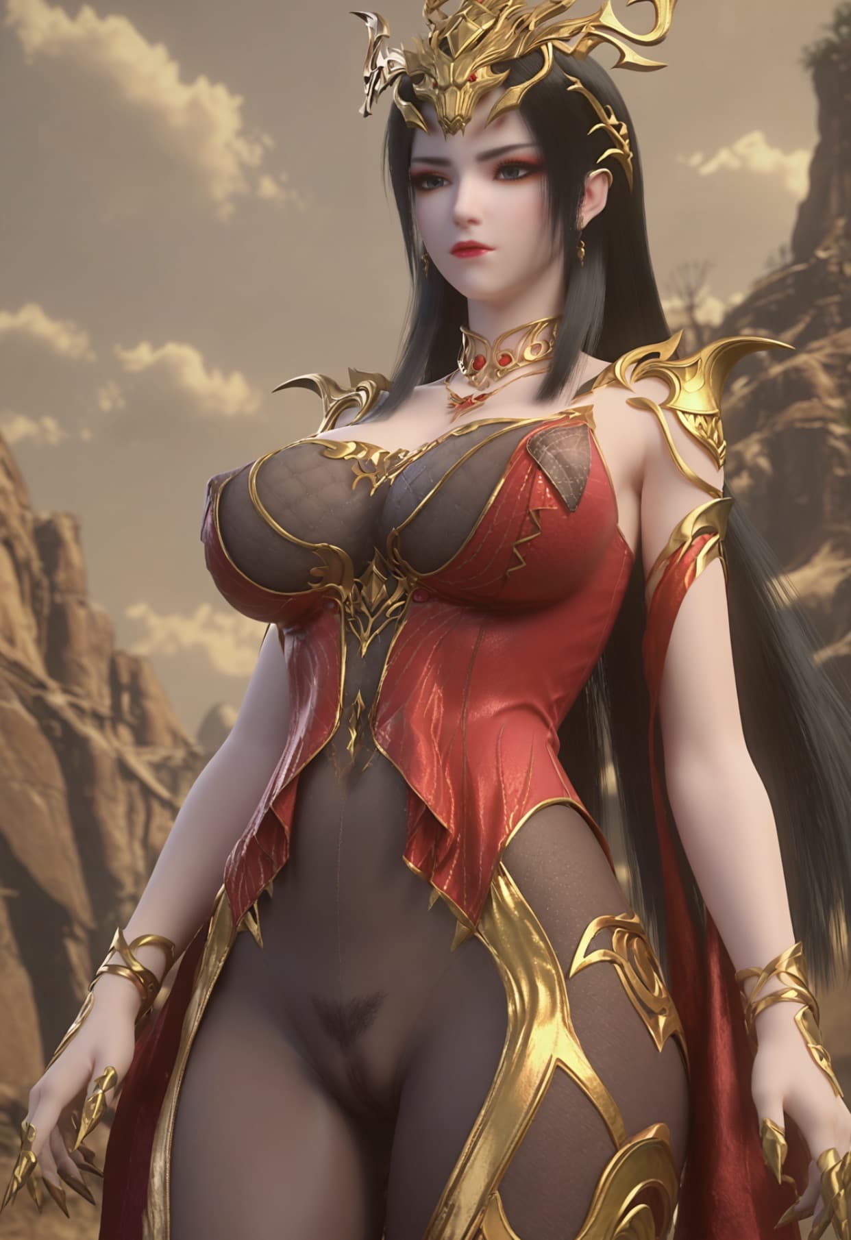 斗破苍穹-美杜莎（十二期）-Ai国漫绘画