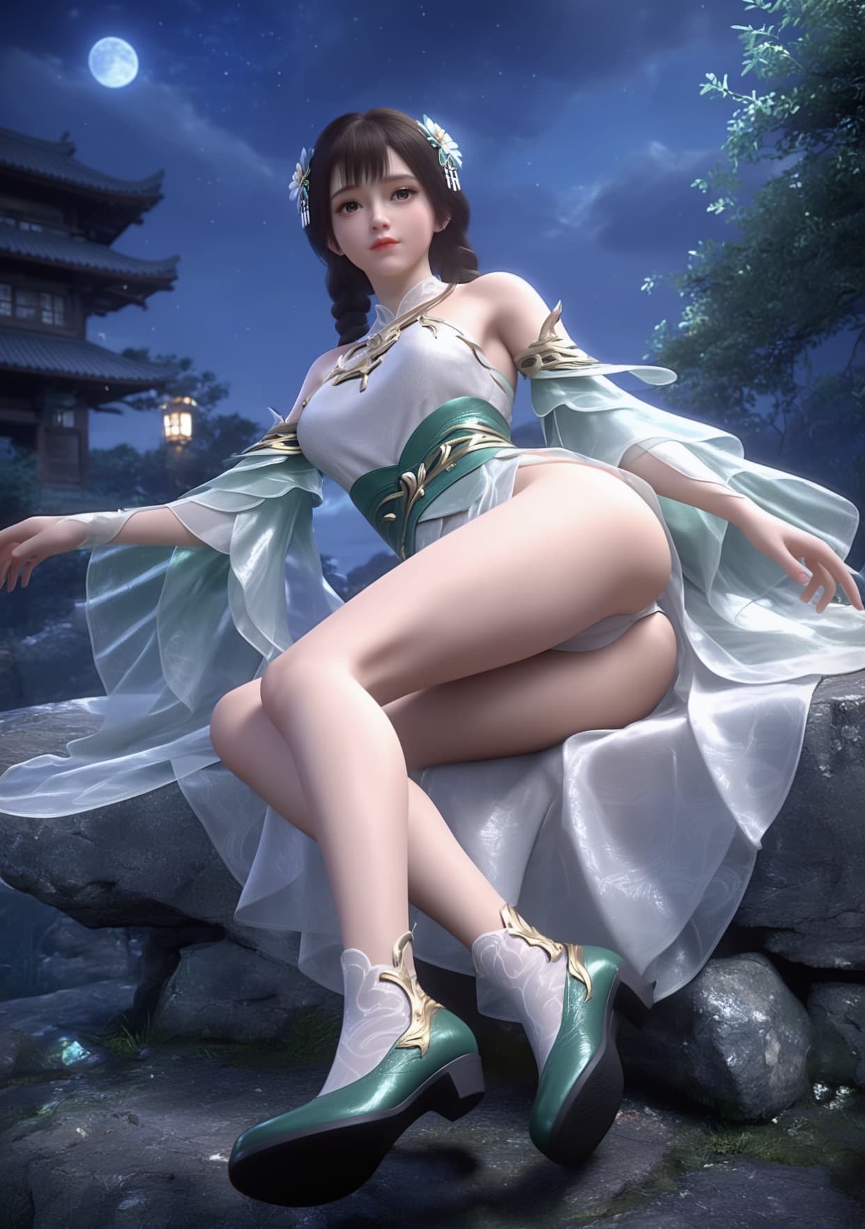 图片[5]-完美世界-麒麟女-Ai国漫绘画